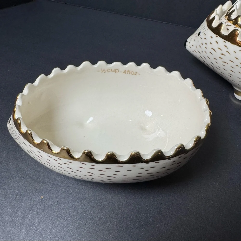 Signature‎ Housewares CUTE Hedgehog Nesting Stackable Measuring Cups Set of 3